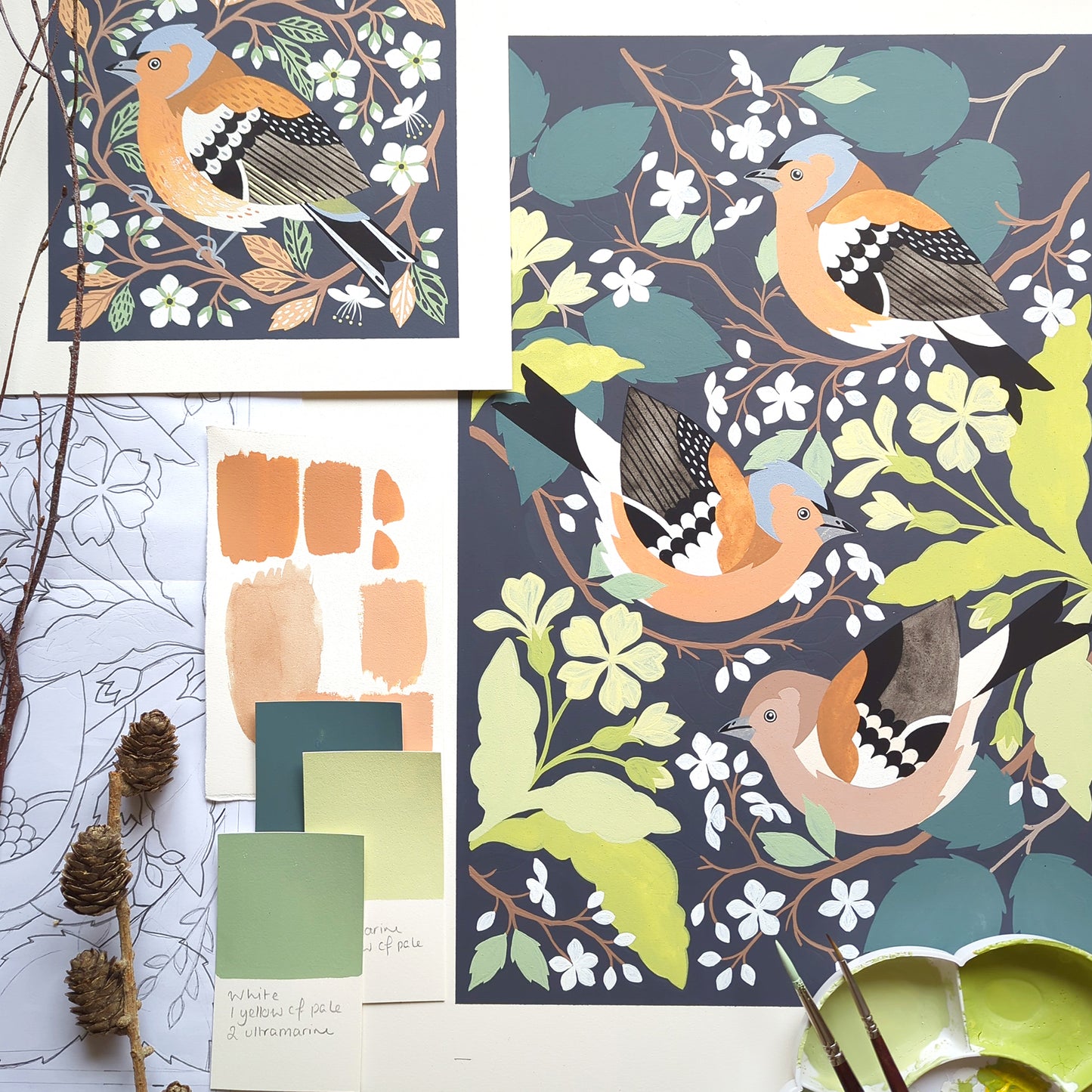 PREORDER Chaffinch Art Print