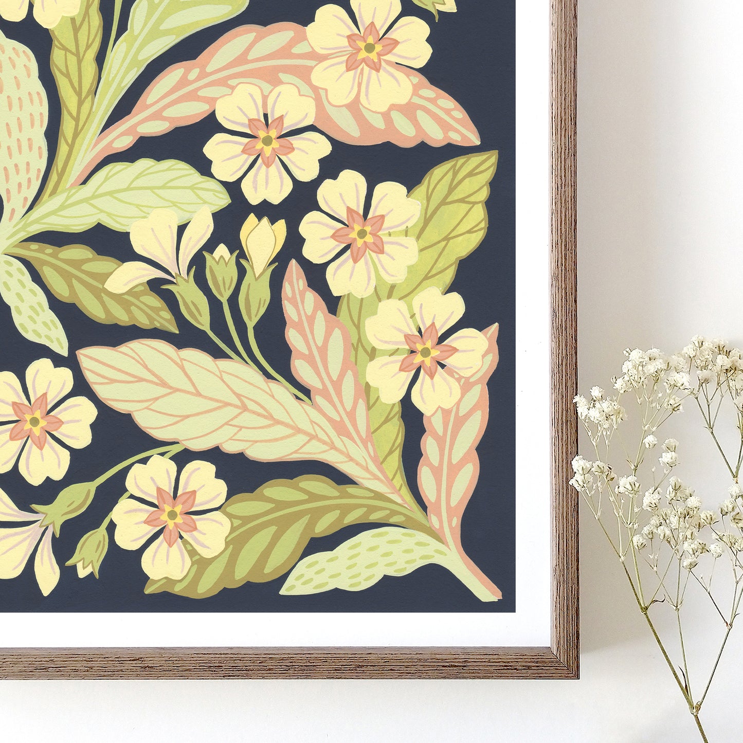 Yellow Primrose Art Print