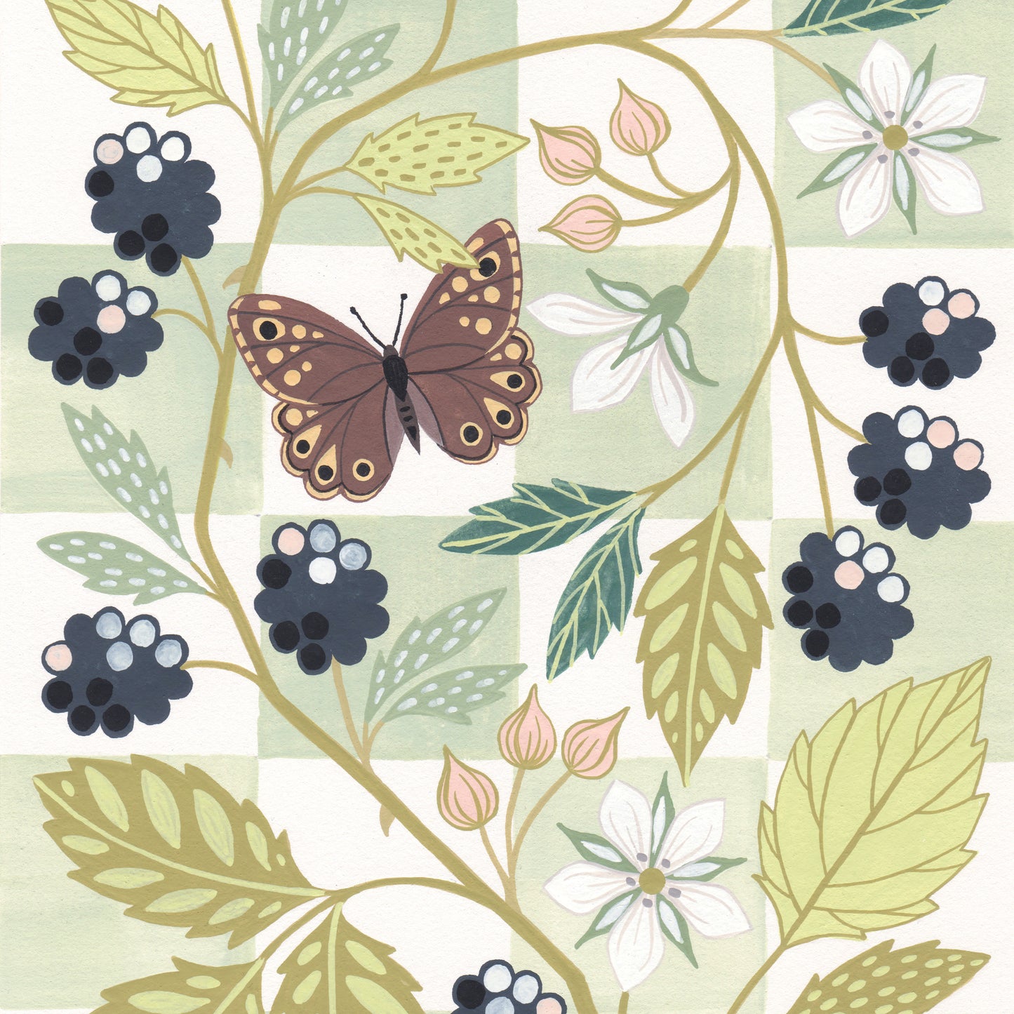 Original Painting: Summer Bramble