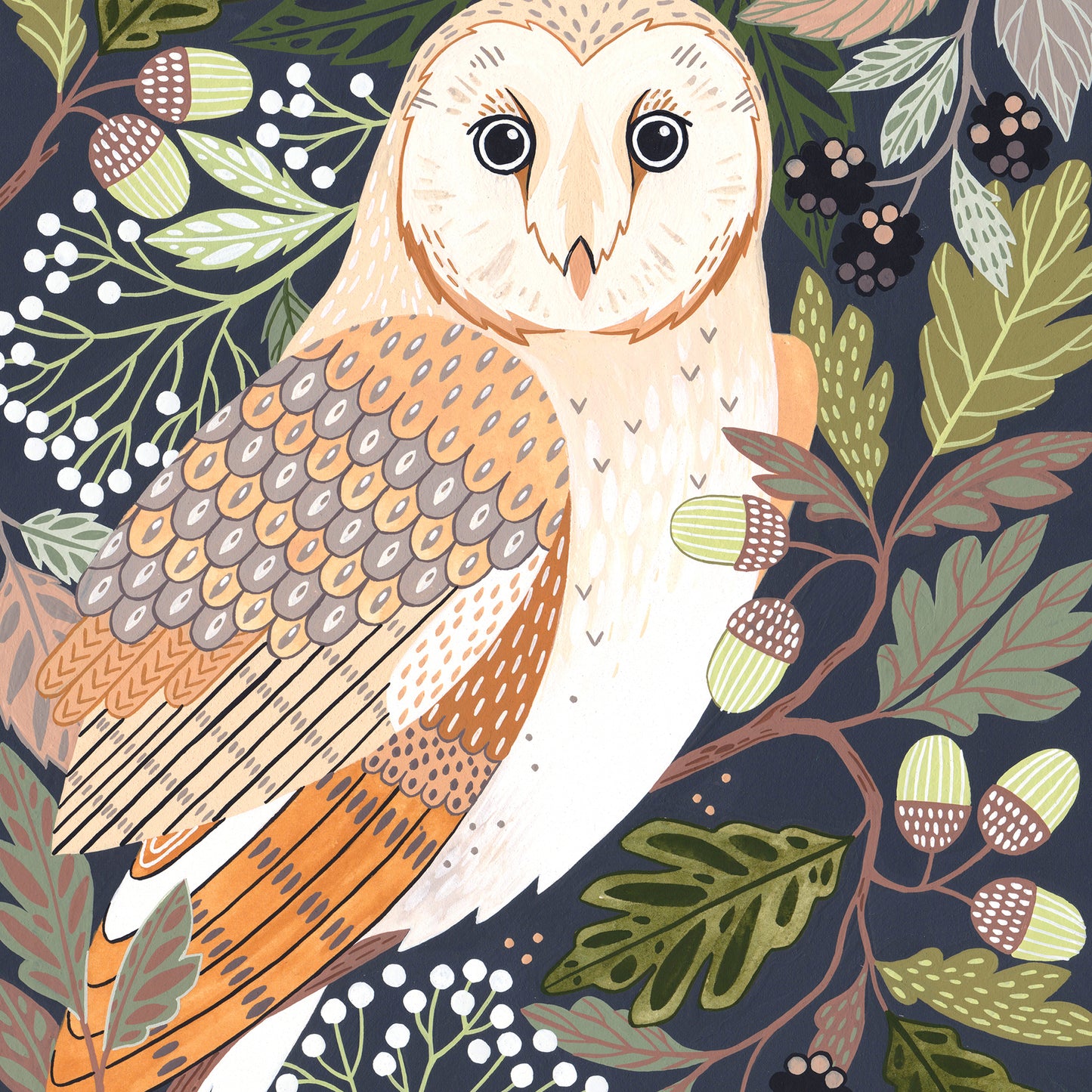 Barn Owl Original Painting