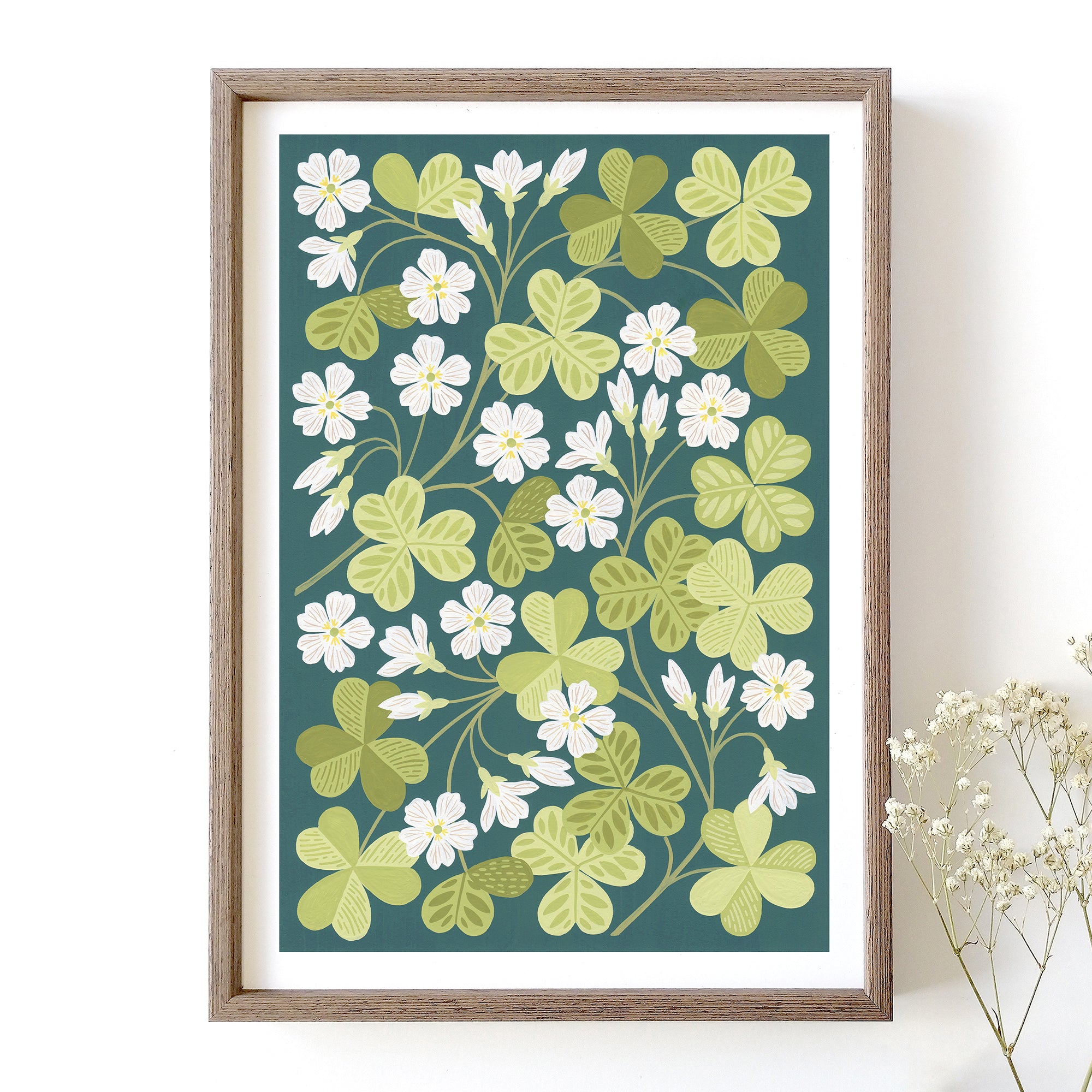Wood Sorrel Art Print