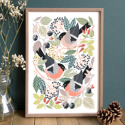 PREORDER Bullfinch Art Print