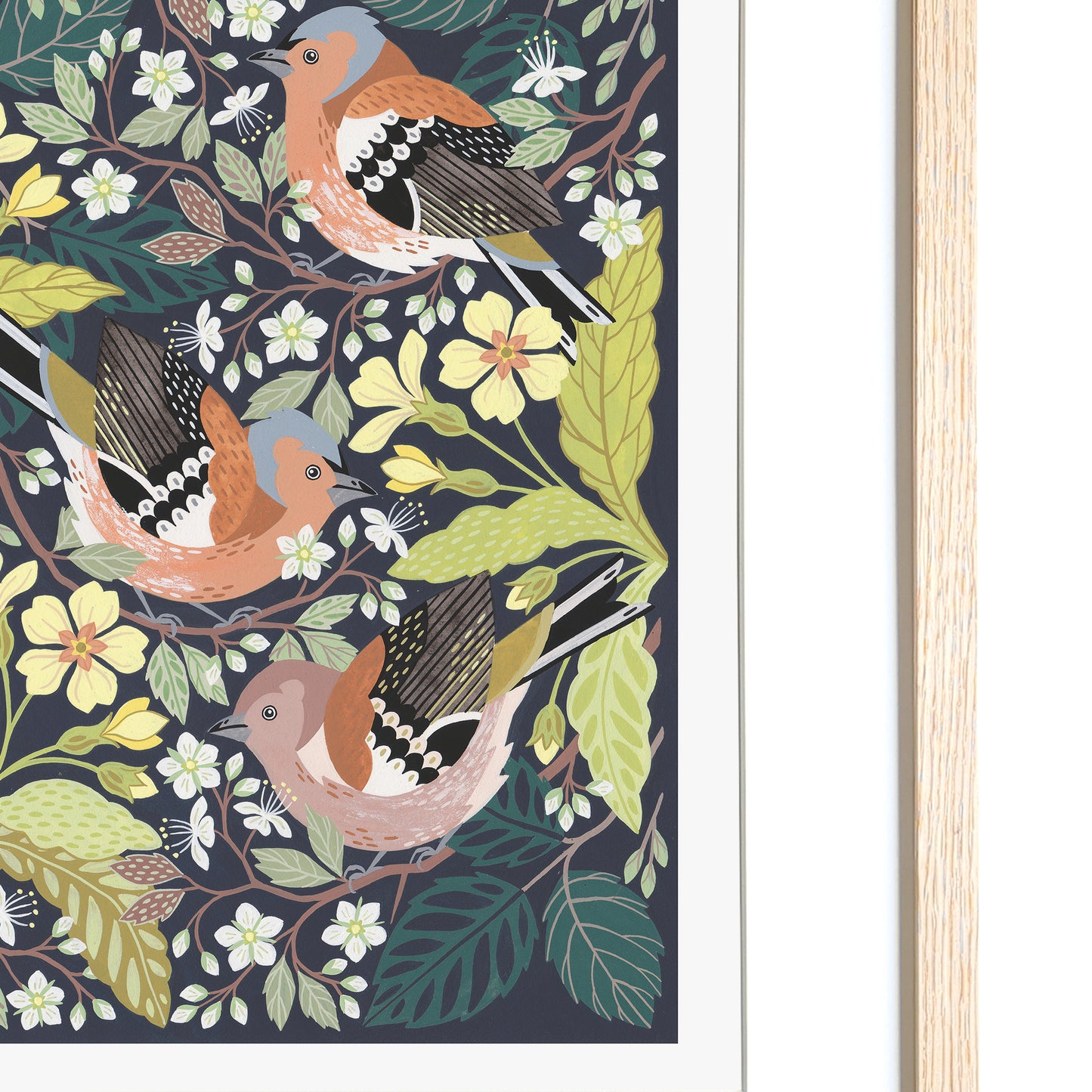Chaffinches Original Painting