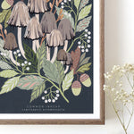 Common Inkcap Mushroom Artwork