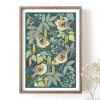 Goldcrest Art Print