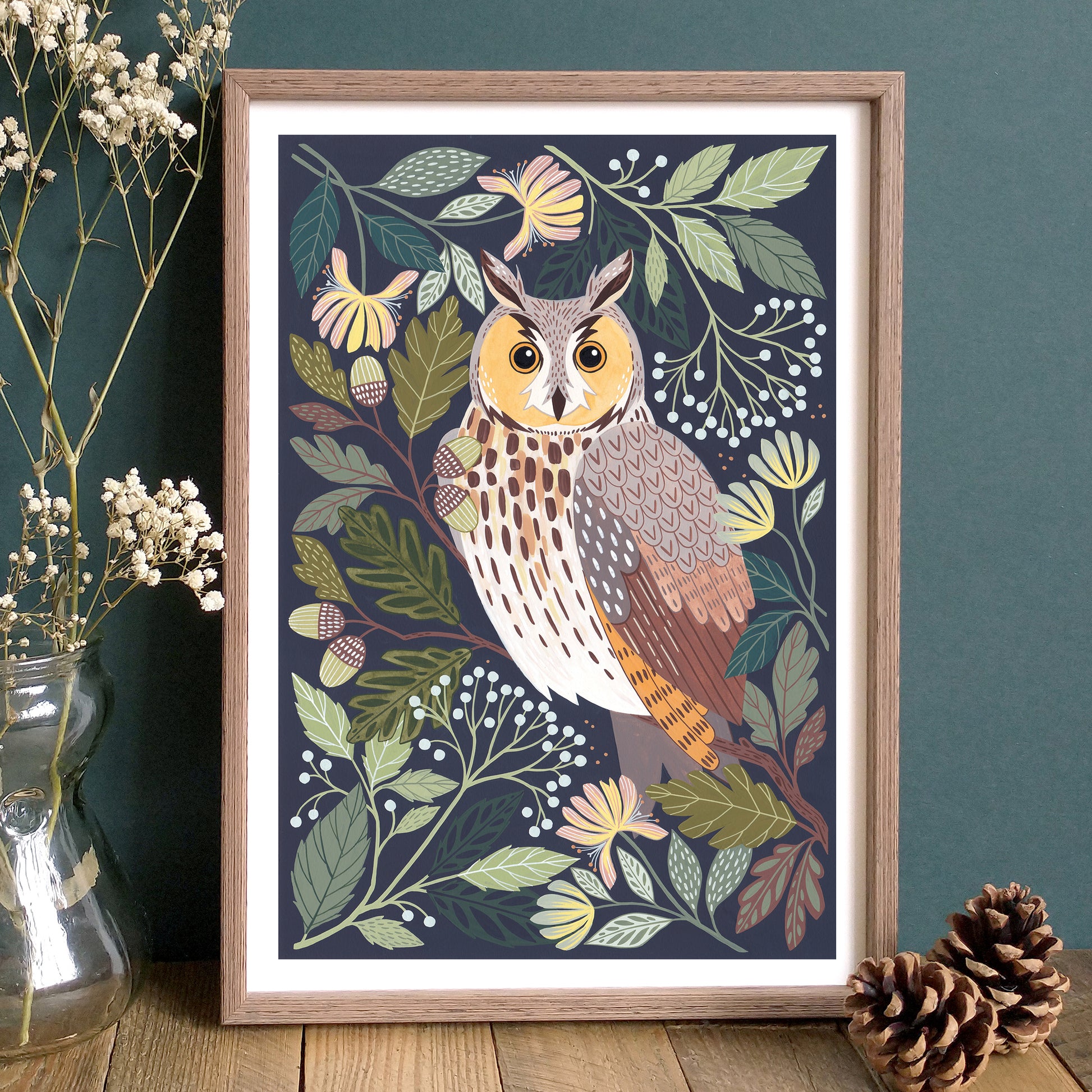 Long-eared Owl Artwork