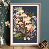 Sulphur Tuft Art Print