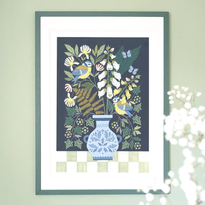 Woodland Display Original Painting: Summer III