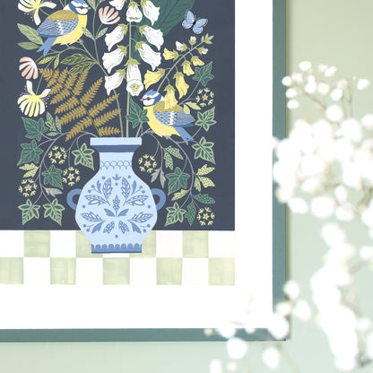 Woodland Display Original Painting: Summer III