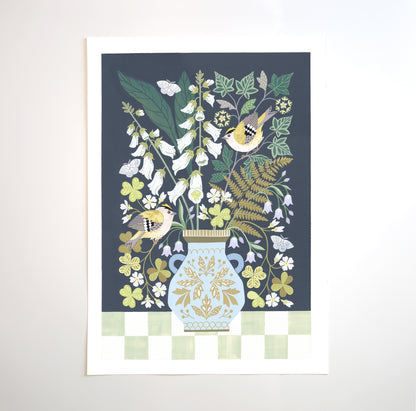 Woodland Display Original Painting: Summer I