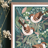 Tree Sparrow Art