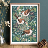 Tree Sparrow Artwork