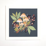 Forest Finds Original Painting: Sulphur Tufts