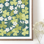 Wood Sorrel Artwork Detail 