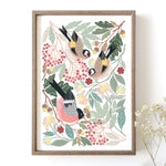 Woodland Finches Artwork