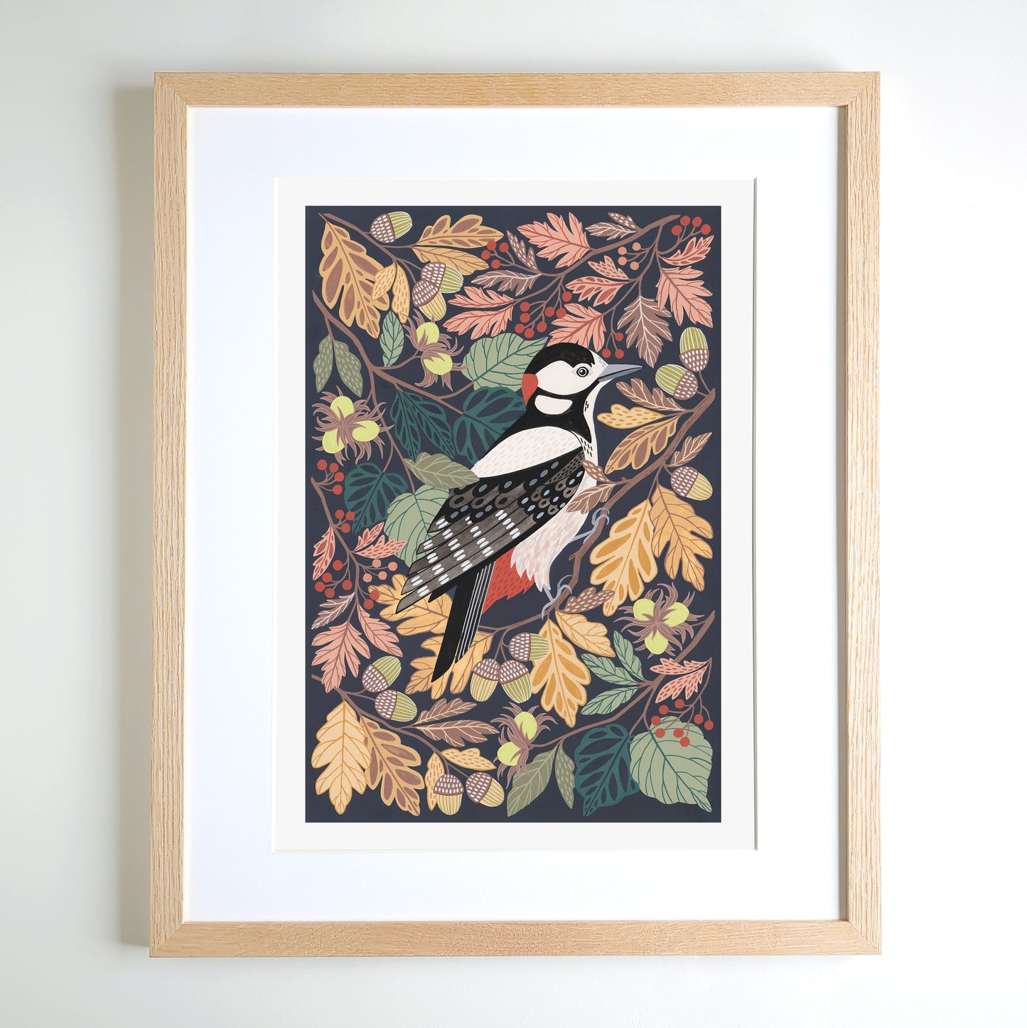 Woodpecker Original Painting
