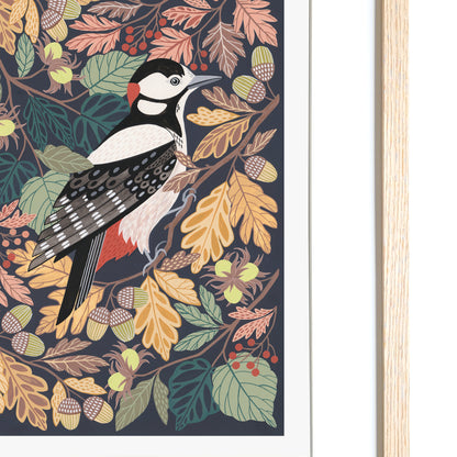 Woodpecker Original Painting