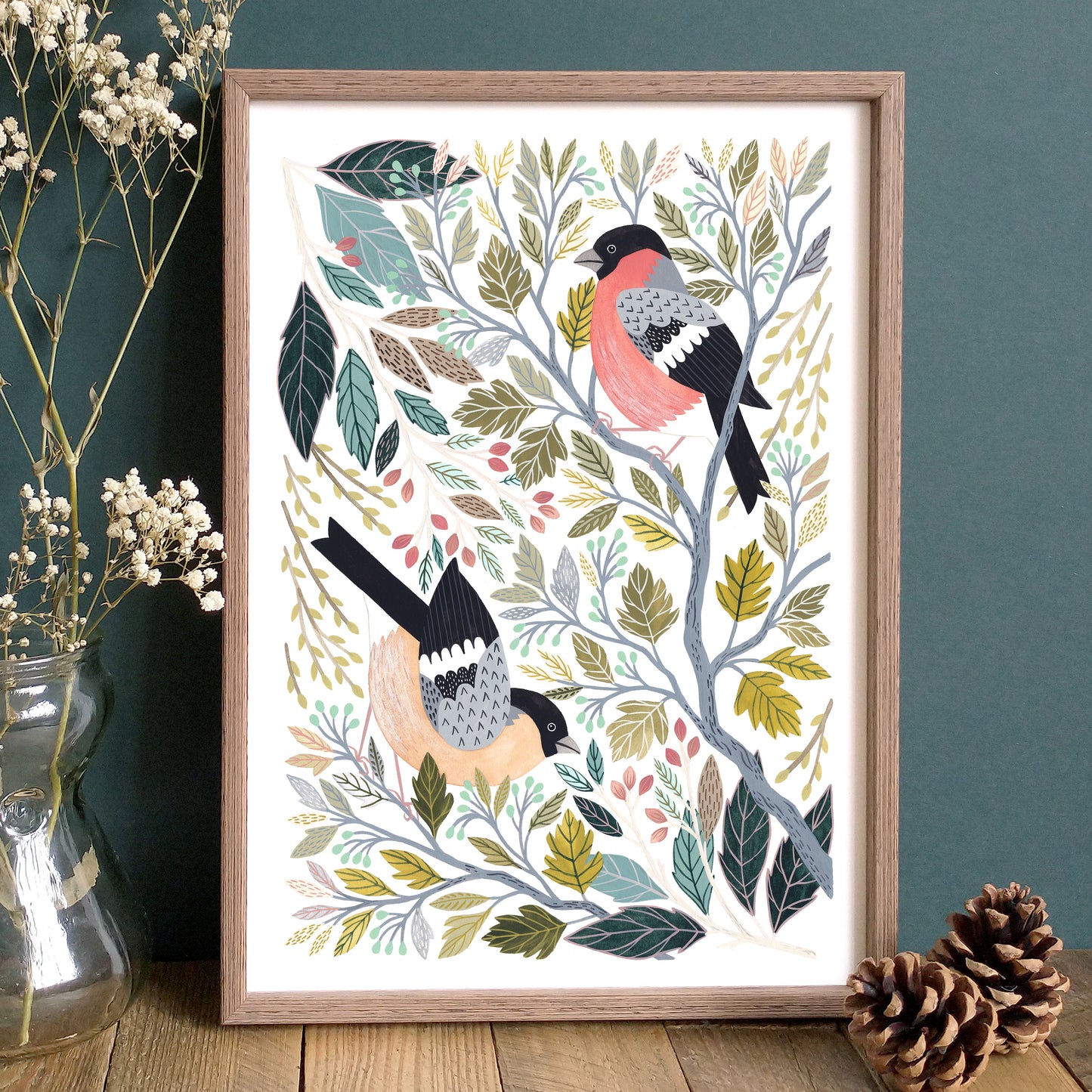 Bullfinch Art Print