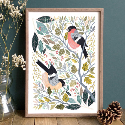 Bullfinch Art Print