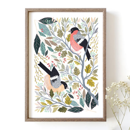 Bullfinch Art Print