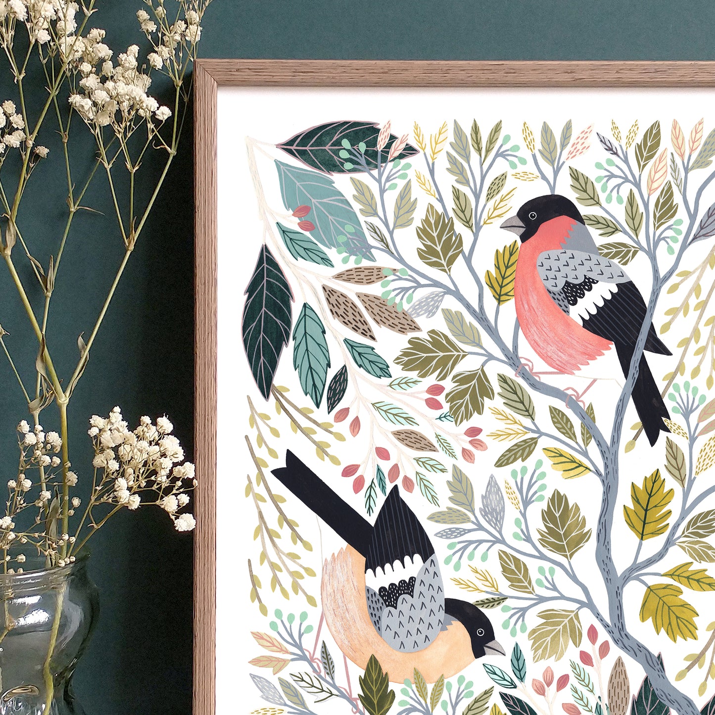 Bullfinch Art Print