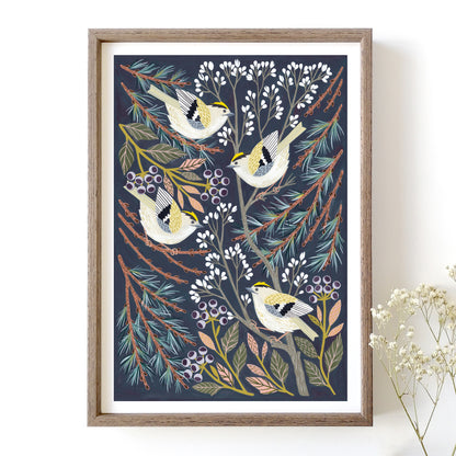 Goldcrest Art Print